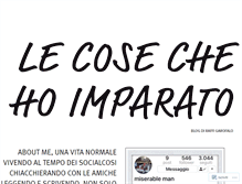 Tablet Screenshot of lecosechehoimparato.com